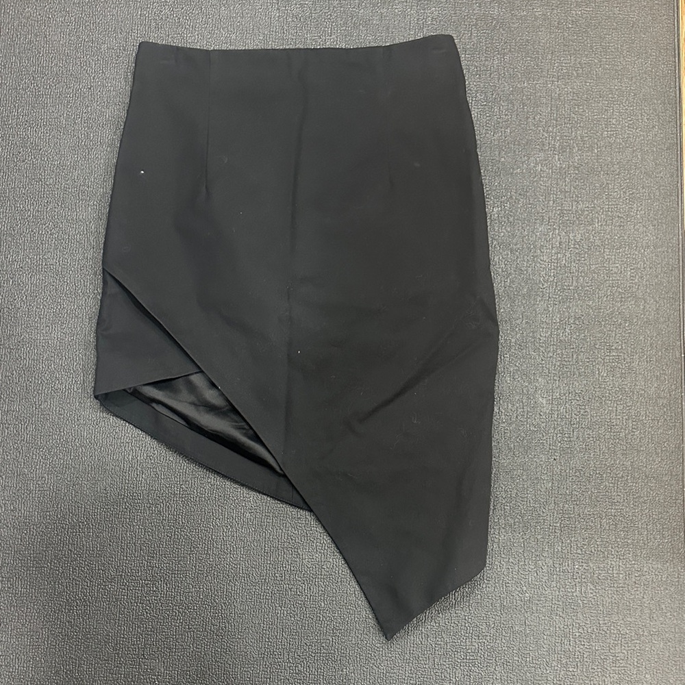 Bardot Black Asymmetrical Skirt